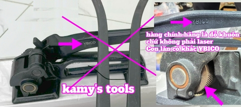 Dụng cụ kìm siết đai thép đai kiện hàng Ybico S290 3/8-3/4 inch tương đương 10-20mm chính hãng đài loan