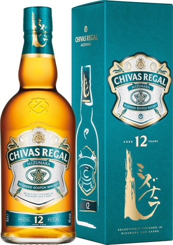 CHIVAS REGAL MIZUNARA 12 YEARS OLD