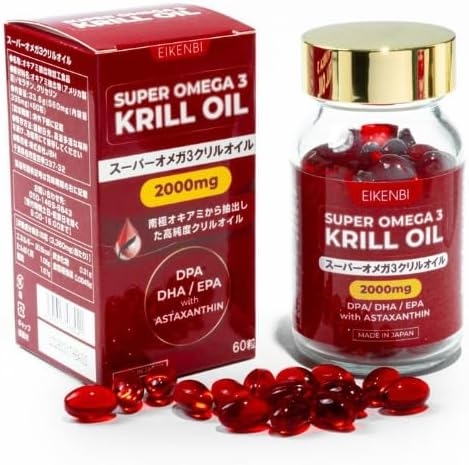 Viên uống Super Omega 3 Krill Oil 60 viên - Dầu nhuyễn thể Nam Cực Krill Oil
