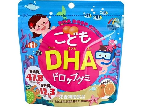 Kẹo bổ sung DHA, EPA cho trẻ em DHA Drop Gummy