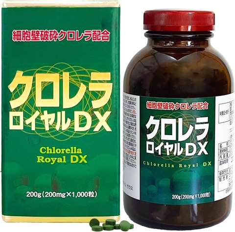 Tảo lục Chlorella Royal DX hoàng gia Nhật Bản