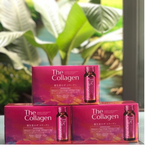 The Collagen Shiseido dạng uống - Hộp 10 chai 50ml