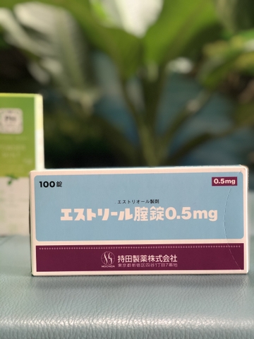 Viên đặt se khít âm đạo Estoril Vaginal Tablets 0.5mg Nhật Bản
