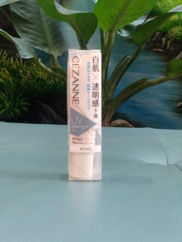 Kem nền Cezanne UV Tone Up Base White & Chống nắng SPF 50+/PA++++