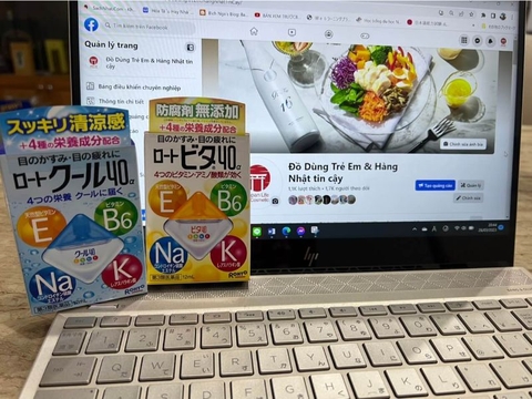 Nhỏ mắt Rohto Vita 40α 12ml