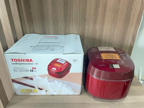 Nồi cơm điện cao tần IH Nội địa Nhật Toshiba RCDS18K (1.8L) - 220v