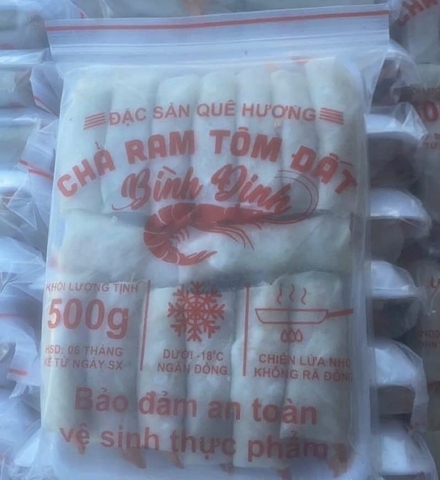 Chả ram tôm đất 500gr