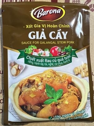 Gia vị nấu Giả cầy Barona