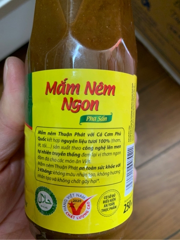 Mắm nêm pha sẵn