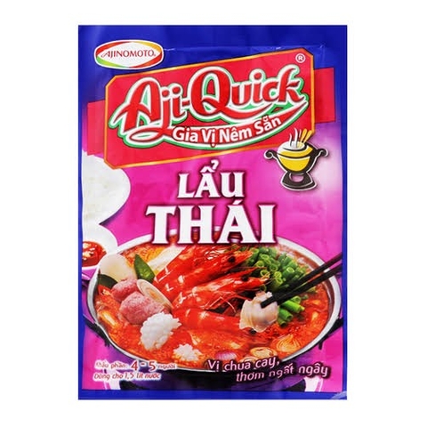 Gia vị lẩu thái Aji quick タイ鍋ソース