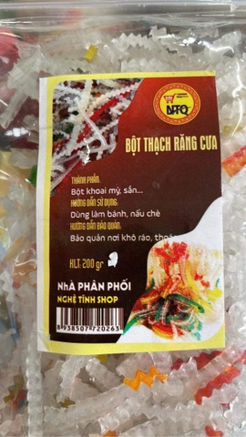 Bột khoai răng cưa