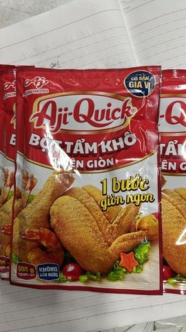 Bột tẩm khô chiên giòn Aji- Quick (42gr)