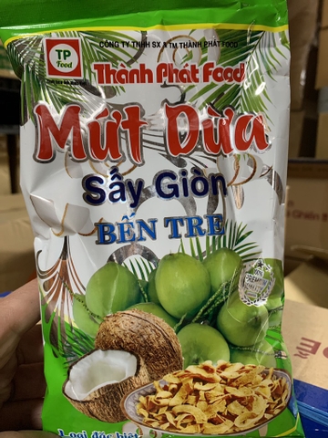 Mứt Dừa Sấy Giòn ココナッツチップ ROASTED COCONUT CHIPS