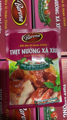 Xốt gia vị Thịt nướng Xá xíu - Barona