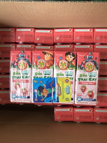 Sữa Kun vị dâu ( 180 ml )