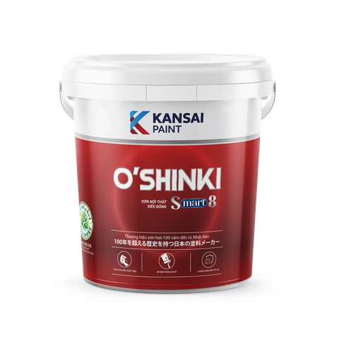 Sơn nội thất siêu bóng Smart 8