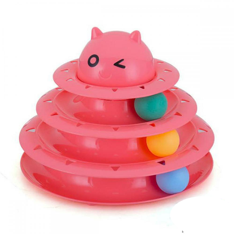 Đồ chơi cho mèo PAW Happy Pet Circle 3 tầng