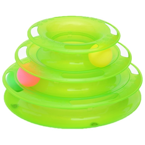 Đồ chơi cho mèo PAW Happy Pet Circle 3 tầng
