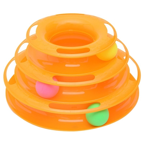 Đồ chơi cho mèo PAW Happy Pet Circle 3 tầng