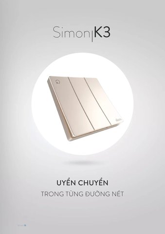 K3-Bộ chiết áp quạt (champagne) Simon 57E201-46