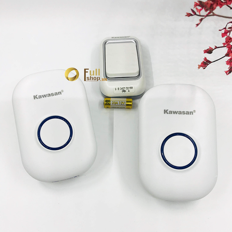 Chuông cửa không dây 1 nút 2 chuông Kawasan DB668A - B68A