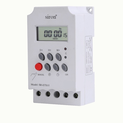 Công tắc hẹn giờ kỹ thuật số Siron SR-TS11