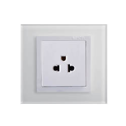 Module ổ cắm đơn 3 chấu 16A Simon V8 80487