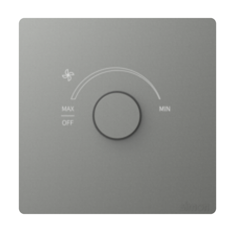 K3-Bộ chiết áp quạt (grey) Simon 57E201-61