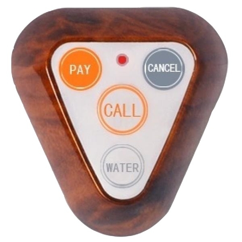 Phụ Kiện Bộ Trung Tâm Gọi Phục Vụ Nút Nhấn Tam Giác 4 Chức năng Kawa C1