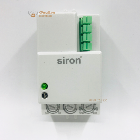 Công tắc cảm ứng vi sóng, cảm ứng chuyển động lắp âm hoặc nổi trần, tường, thiết bị điện Siron Sr-MS031