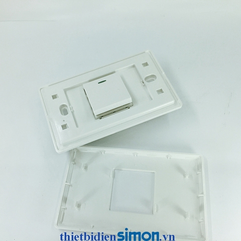 Bộ 4công tắc điều khiển 1 bóng đèn Simon 51A 2H26-2H22-4H118H
