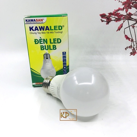 Đèn LED Bulb tròn đui xoáy E27 Kawasan