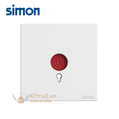 Bộ Công tắc khẩn cấp Simon dòng S6 tràn viền cao cấp 585901