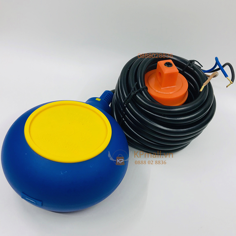 Phao điện kin nước chống cạn, chống tràn bể nước Siron cáp dây 2M