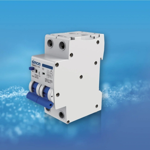 Aptomat chống giật 30mA 6000A 2P RCBO 6k 2P 63A SMB65CL-63C63/2