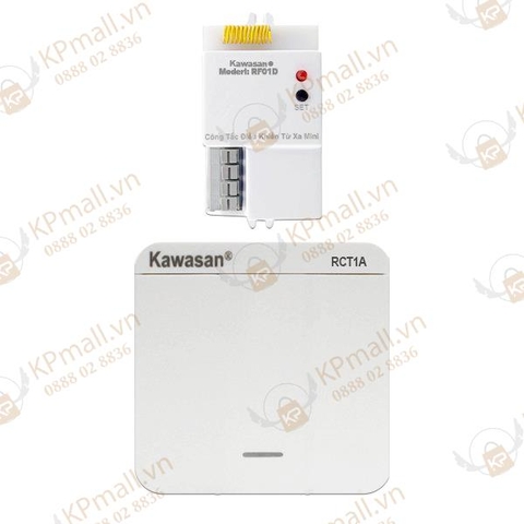 Bộ combo công tắc điều khiển từ xa Kawasan RCT1A-RF01D