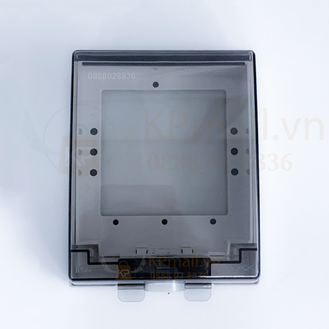 Mặt che chống nước cho công tắc ổ cắm chuẩn vuông Simon S258