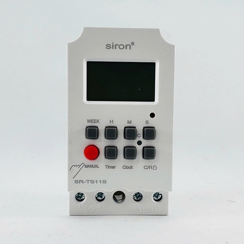 Công tắc hẹn giờ tắt mở kỹ thuật số tối thiểu giây Sirorn SR-TS11S