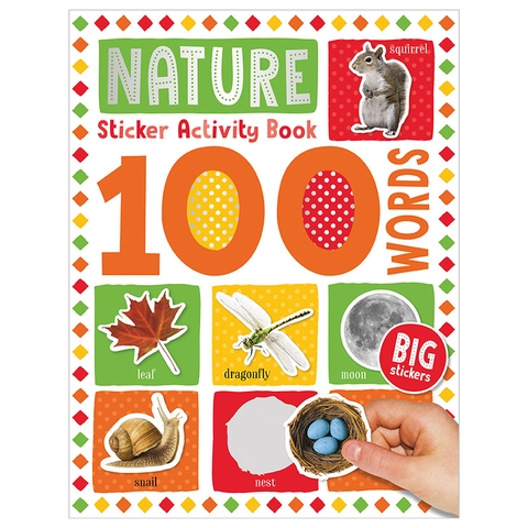 100 Words Nature Sticker Activity Book