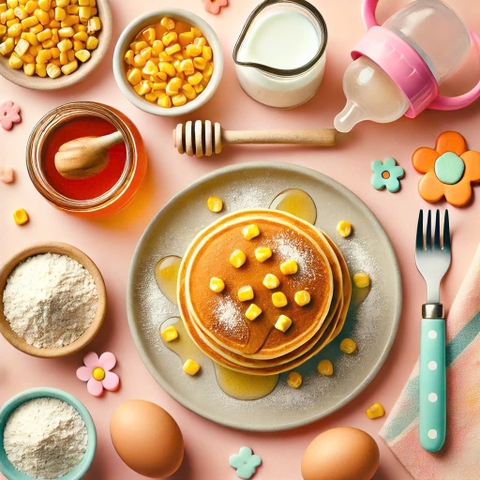 Làm Pancake Ngô Ngọt Cho Bé Vừa Ngon Vừa Bổ Dưỡng