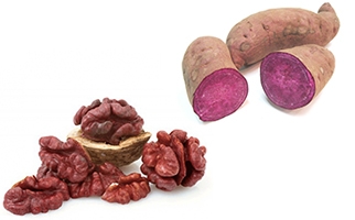 Combo sữa hạt Óc chó đỏ + Khoai lang tím Queen Milk