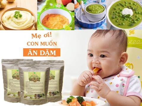 Bột ăn dặm dinh dưỡng Queen Milk