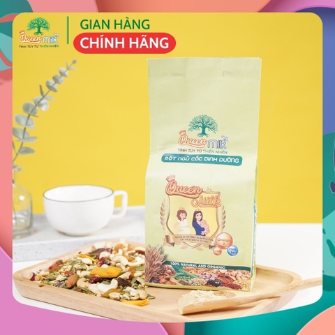 Ngũ cốc dinh dưỡng QUEEN MILK, ngũ cốc hỗn hợp 18 loại hạt dinh dưỡng [500gr]