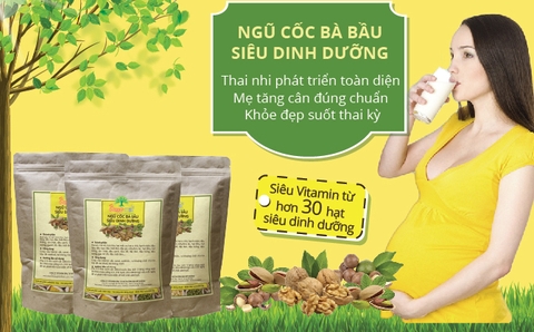 Ngũ cốc siêu dinh dưỡng Bà bầu Queen Milk