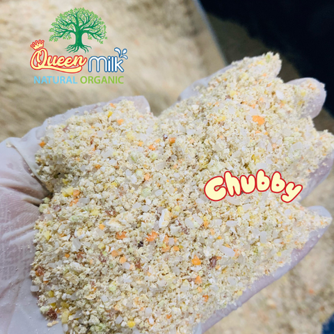 Cháo hạt vỡ Rau củ Chubby vị Khoai tây Cà rốt (400gr)