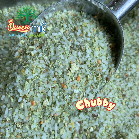 Cháo hạt vỡ rau củ Chubby vị rau cải bó xôi (400gr)