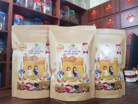Ngũ cốc lợi sữa QueenMilk - dòng Thảo mộc cao cấp