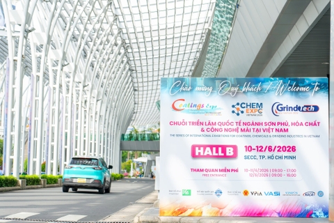 HALOX tham dự triển lãm quốc tế COATINGS EXPO VIETNAM 2026