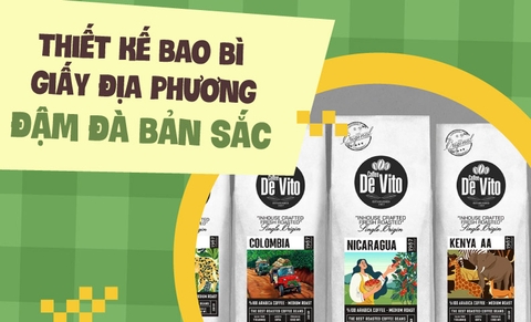 Thiết kế bao bì giấy địa phương đậm đà bản sắc!