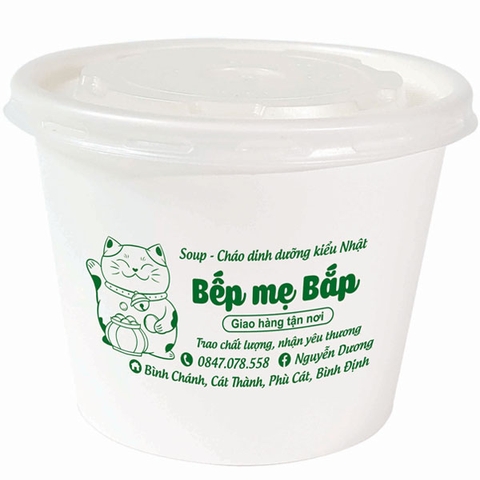 Tô giấy 13oz kèm nắp - Spider Man